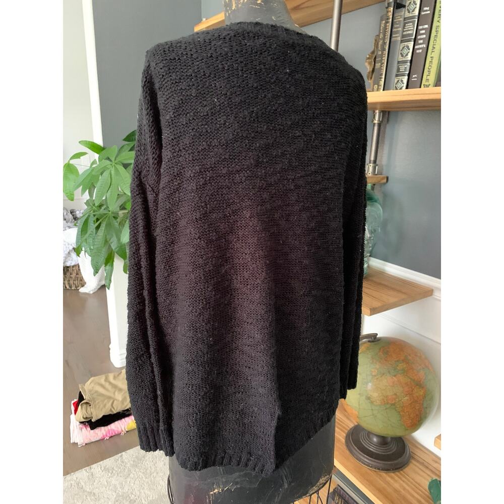 Abstract Design Sweater, 36 Point 5, Pullover, Large Cross, Geometric Pattern, - Picture 4 of 9